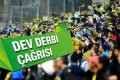 Fenerbahçeli taraftarlardan dev derbi çağrısı